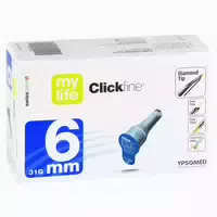 Mylife Clickfine Pen Nadeln 6 mm 100 st Kanüle