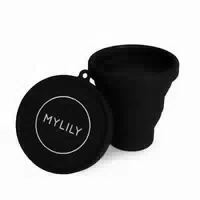 Mylily Menstruationstassen Case Schwarz 1 st