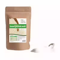 Mynatura Weißer Sesam Geschält 2x1000g