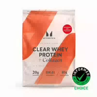 Clear Protein | Whey & Collagen 480g 20portionen Preiselbeere und Himbeere