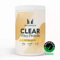 Clear Whey Isolat 875g 35portionen Bitter Lemon
