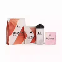 Essentials Protein Bundle Vanilla Birthday Cake Strawberry Cream