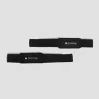 Myprotein Geposlsterte Zughilfen – Lifting Straps – Schwarz