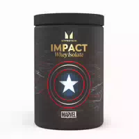 Impact Whey Isolate – Captain America – Vanille Himbeere