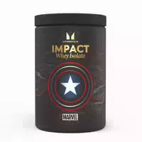 Impact Whey Isolate 600g 20portionen Captain America Vanilla Raspberry