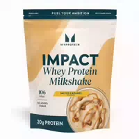 Impact Whey Protein 435g 15portionen Salted Caramel Milkshake