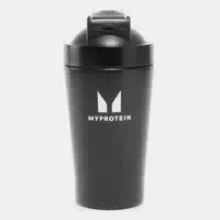 Myprotein Kleiner Recycelter Metall Shaker – Schwarz