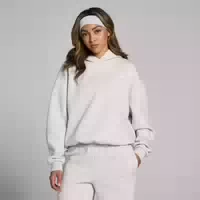 Mp Damen Basics Oversize Kapuzenpulli – Hellgrau Xxs