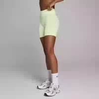 Mp Damen Hybrid Seamless Shorts Verwaschenes Lime l