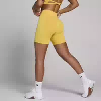 Mp Damen Lift Seamless Scrunch Shorts Amber Glow Xxl