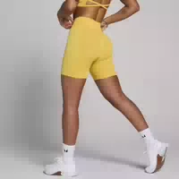 Mp Damen Lift Seamless Scrunch Shorts Amber Glow Xxl