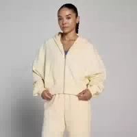 Mp Damen Lightweight Loopback Zip Through Hoodie Butter Xxl