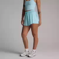 Mp Damen Tempo 2 in 1 Floaty Shorts Himmelblau Xxl