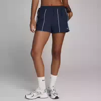 Mp Damen Tempo Contrast Tie Woven Shorts Wüstensand Xl