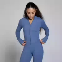 Mp Damen Tempo Cropped Jacket – Slate Blue Xs