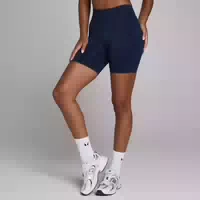 Mp Damen Tempo Hybrid Nahtlos Shorts Zesty Green l