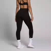 Mp Damen Tempo Mid Rise Nahtlos Leggings Schwarz Xs