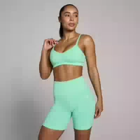 Mp Damen Tempo Sport Bh Mit Geraffter Vorderseite – Wüstensand Xxl
