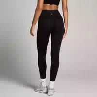 Mp Damen Tempo Nahtlos Scrunch Leggings Schwarz Xxl