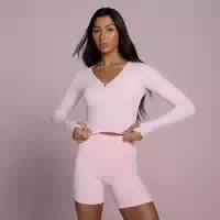 Mp Damen Tempo Nahtlos Verkürzte Jacke Schwarz Xxl