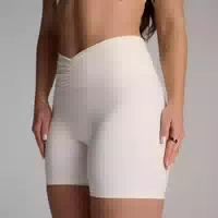 Mp Damen Tempo Ruched Front Shorts Coconut m