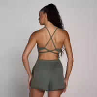Mp Damen Tempo Sport Bh mit Riemchenrücken – Babyblau Xxl