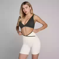 Mp Damen Tempo Triangle Sport Bh Gewaschen Schwarz Xs