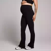 Mp Damen Umstands Schlagleggings Über Dem Babybauch – Schwarz Xxl