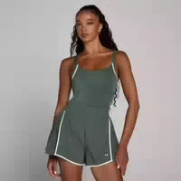 Mp Damen Velocity Contrast Pleated All in One – Wolkengrün Xs