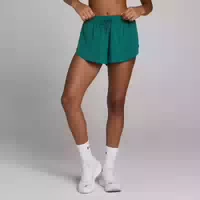 Mp Damen Woven Floaty Shorts Verwaschenes Lime Xl