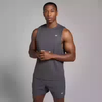 Mp Herren Active Grid Trainings Tanktop – Dunkelgrau Xs
