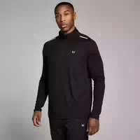 Mp Herren Active Gridded 1 4 Zip Schiefergrau Xxl
