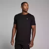 Mp Herren Active Gridded T Shirt Schwarz Xs