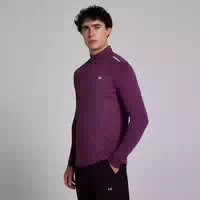 Mp Herren Active Top mit 1 4 Reißverschluss – Violett Xs