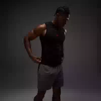 Mp Herren Hero Muscle Fit Nahtloses Tank Top Vintage Schwarz Hero Red Xxxl
