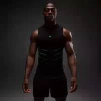 Mp Herren Hero Muscle Fit Nahtloses Tank Top Vintage Schwarz Alpha Green Xxxl
