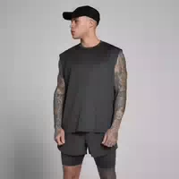 Mp Herren Hybrid Oversized Mesh T Shirt – Verwaschenes Blau Xxl