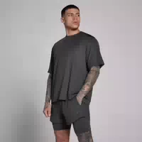 Mp Herren Hybrid Oversized Mesh T Shirt – Schieferblau Xs