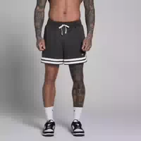 Mp Herren Lift 13 Cm Mesh Shorts Mit Kontrastband – Vintage Schwarz Xxl
