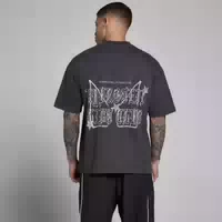 Mp Herren Lift Grafik Vintage Oversized Baumwoll T Shirt – Vintage Weiß Xxxl