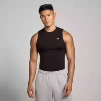 Mp Herren Tempo Nahtloses Tanktop Mit Grafikelement – Schwarz Xxl