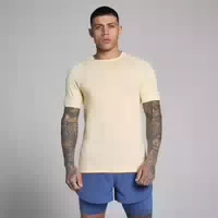 Mp Herren Tempo Pillar Graphic Seamless T Shirt – Butter Xl