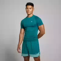 Mp Herren Tempo Pillar Nahtloses Top – Aqua Blaugrün Xxl