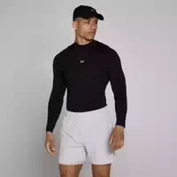 Mp Herren Training High Neck Langarm Baselayer Schwarz m
