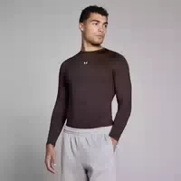 Mp Herren Training Langarm Baselayer Schokolade Xxxl
