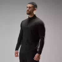Mp Herren Training Ultra Jersey 1 4 Zip – Schwarz S