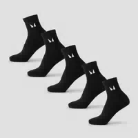 Mp Unisex Knöchelsocken 5er Pack Schwarz Uk 12 14