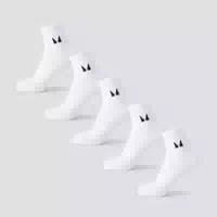 Mp Unisex Knöchelsocken 5er Pack Weiß Uk 9 11
