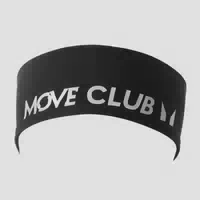 Mp Velocity Move Club Stirnband – Schwarz Reflektierend