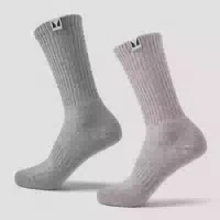 Mp Wandersocken 2er Pack Braun Grau Meliert Uk 6 8